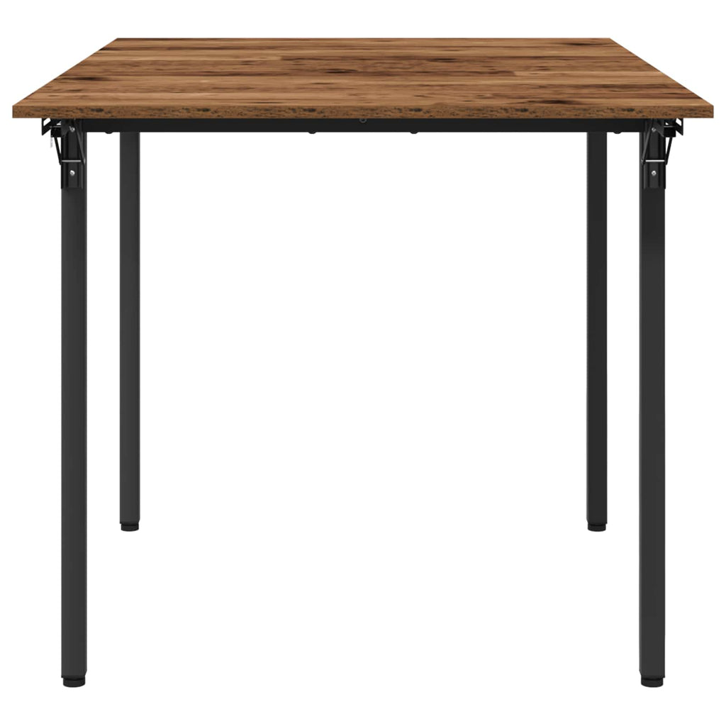 vidaXL Rozsuwany stół do jadalni 120 x 81,5 x 75 cm Stare drewno
