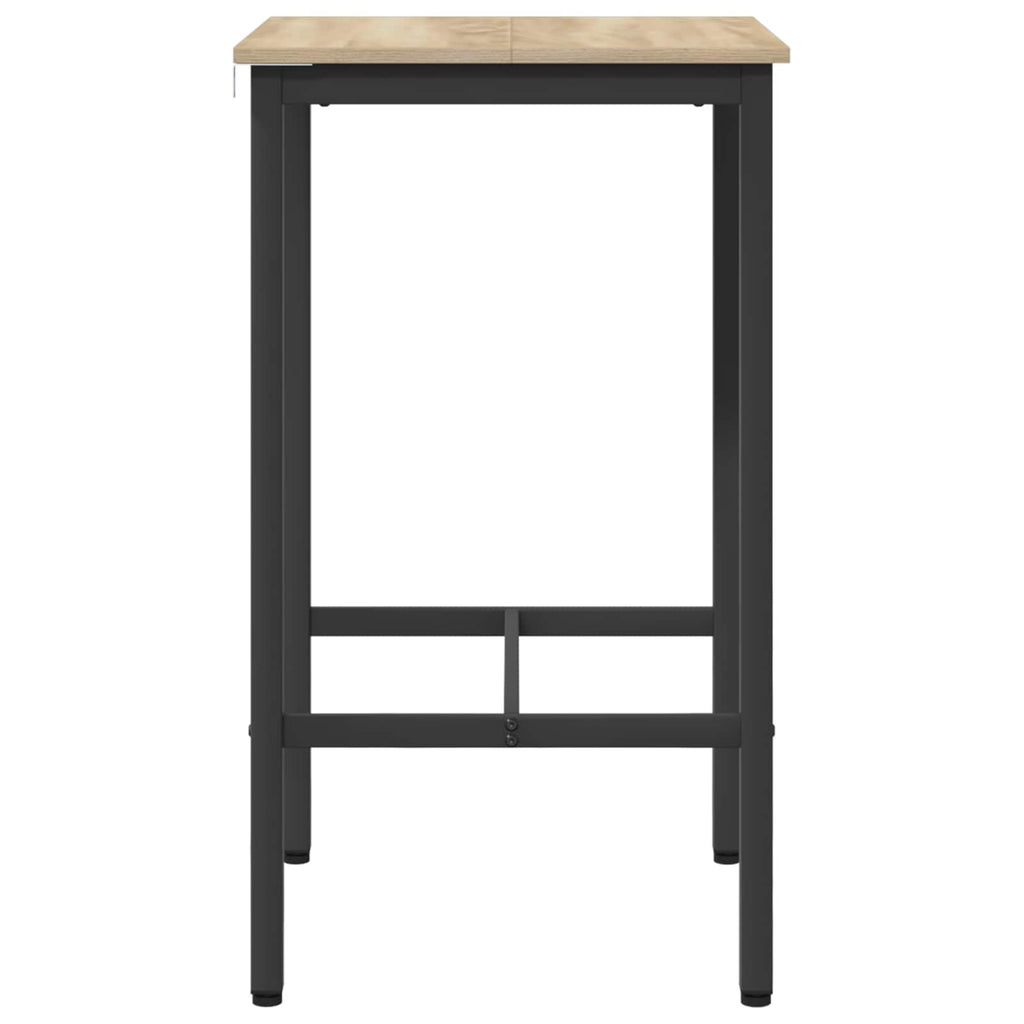 vidaXL Stół barowy 52 x 52 x 90 cm Drewno inżynieryjne dąb Sonoma
