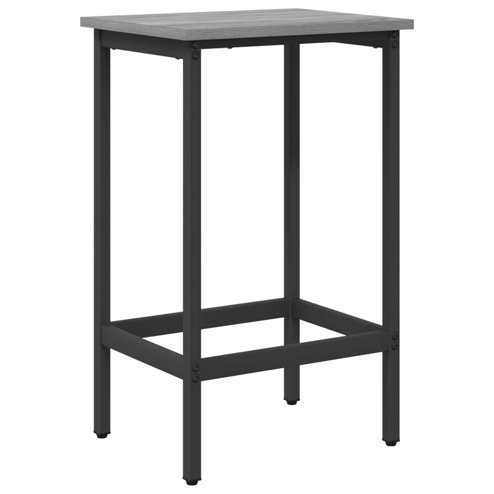 vidaXL Stołek barowy Szary Sonoma 40 x 32 x 64 cm Drewno inżynieryjne
