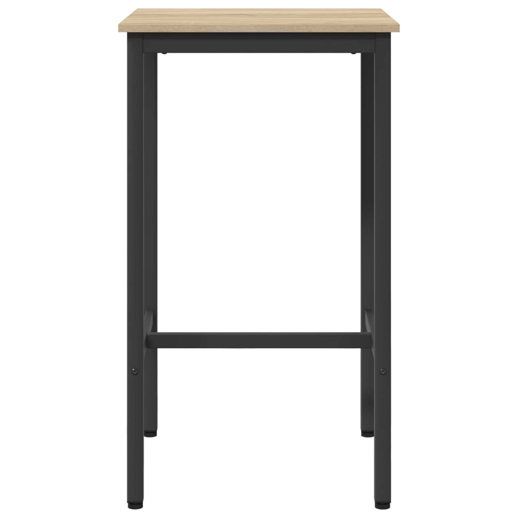 vidaXL Stół barowy 52 x 52 x 110 cm Drewno inżynieryjne dąb Sonoma