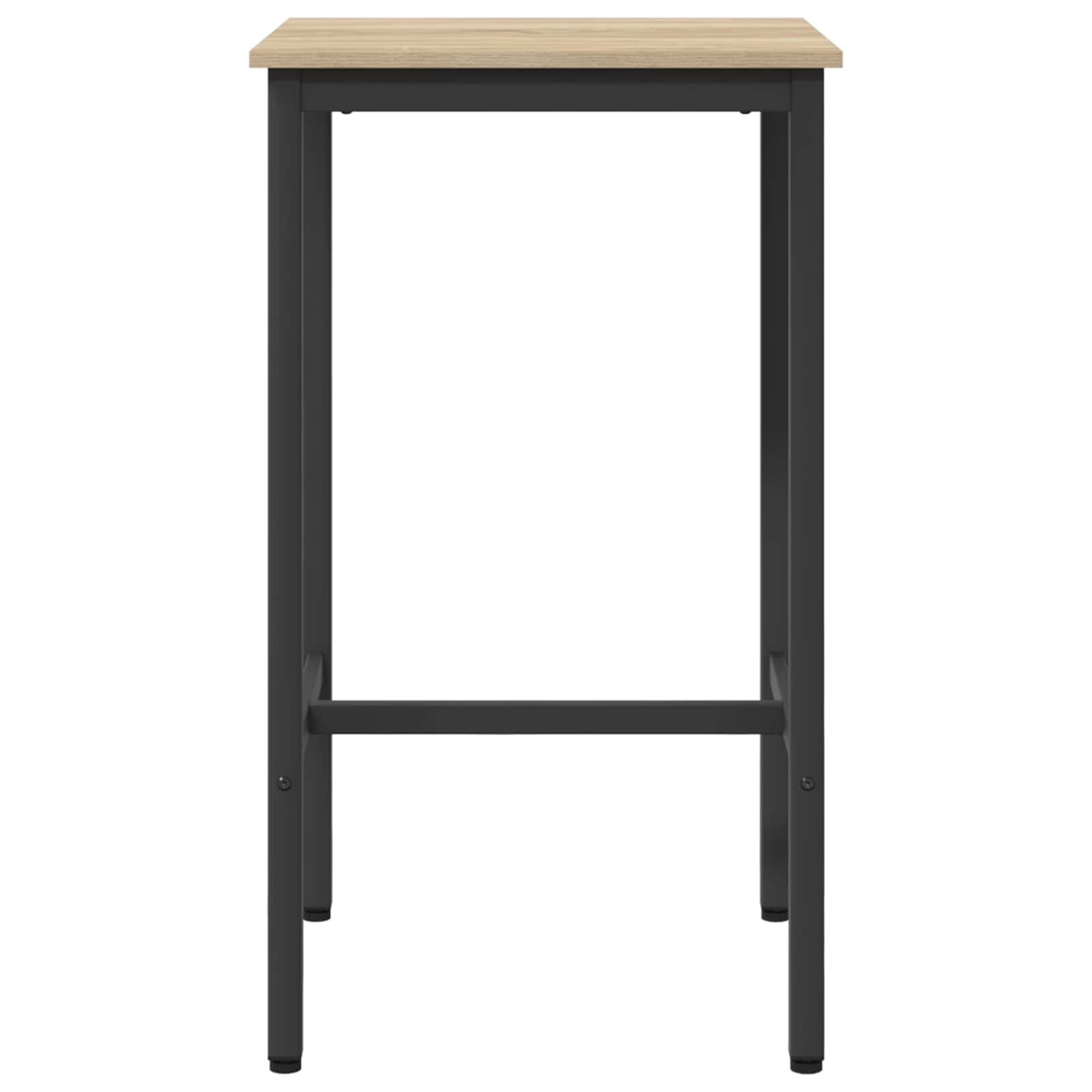 vidaXL Stół barowy 52 x 52 x 110 cm Drewno inżynieryjne dąb Sonoma