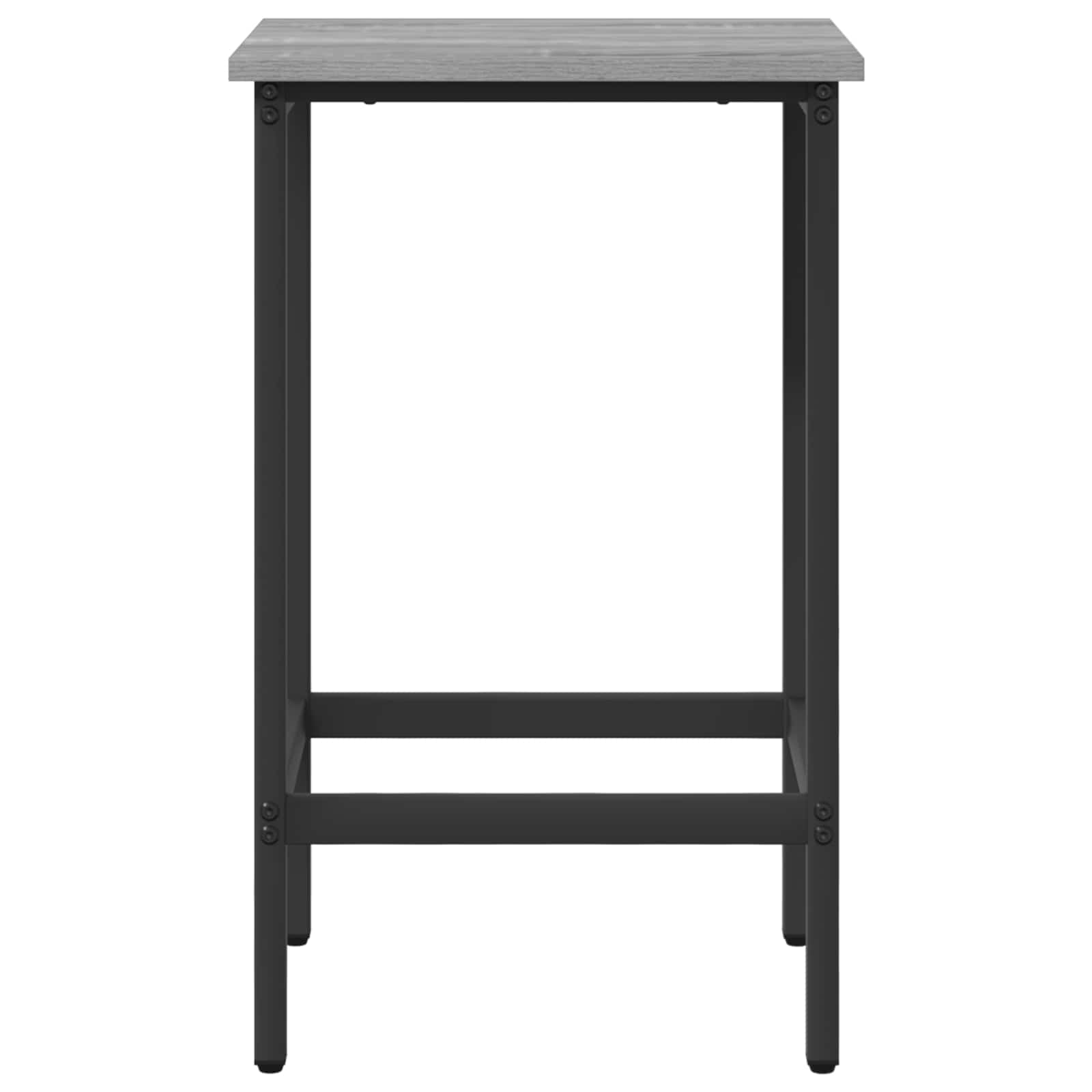 vidaXL Stołek barowy 2 szt. Szary Sonoma 40 x 32 x 74 cm