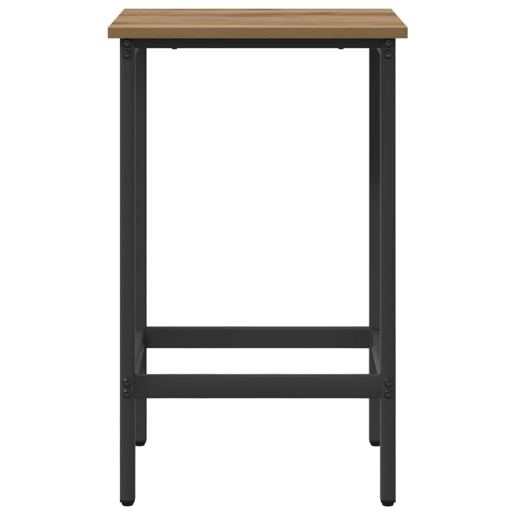 vidaXL Stołek barowy Dąb artisan 40 x 32 x 74 cm Drewno inżynieryjne