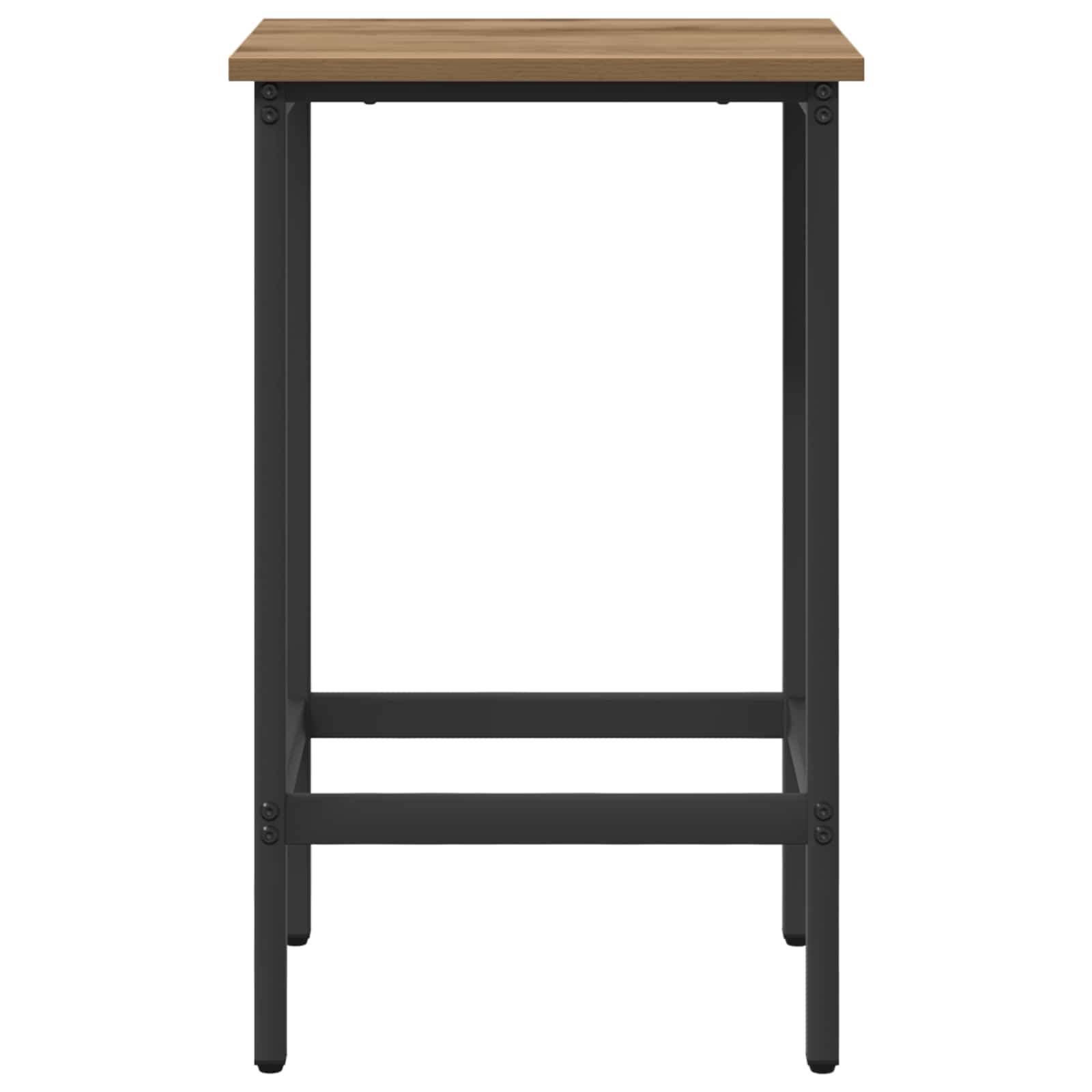 vidaXL Stołek barowy Dąb artisan 40 x 32 x 74 cm Drewno inżynieryjne