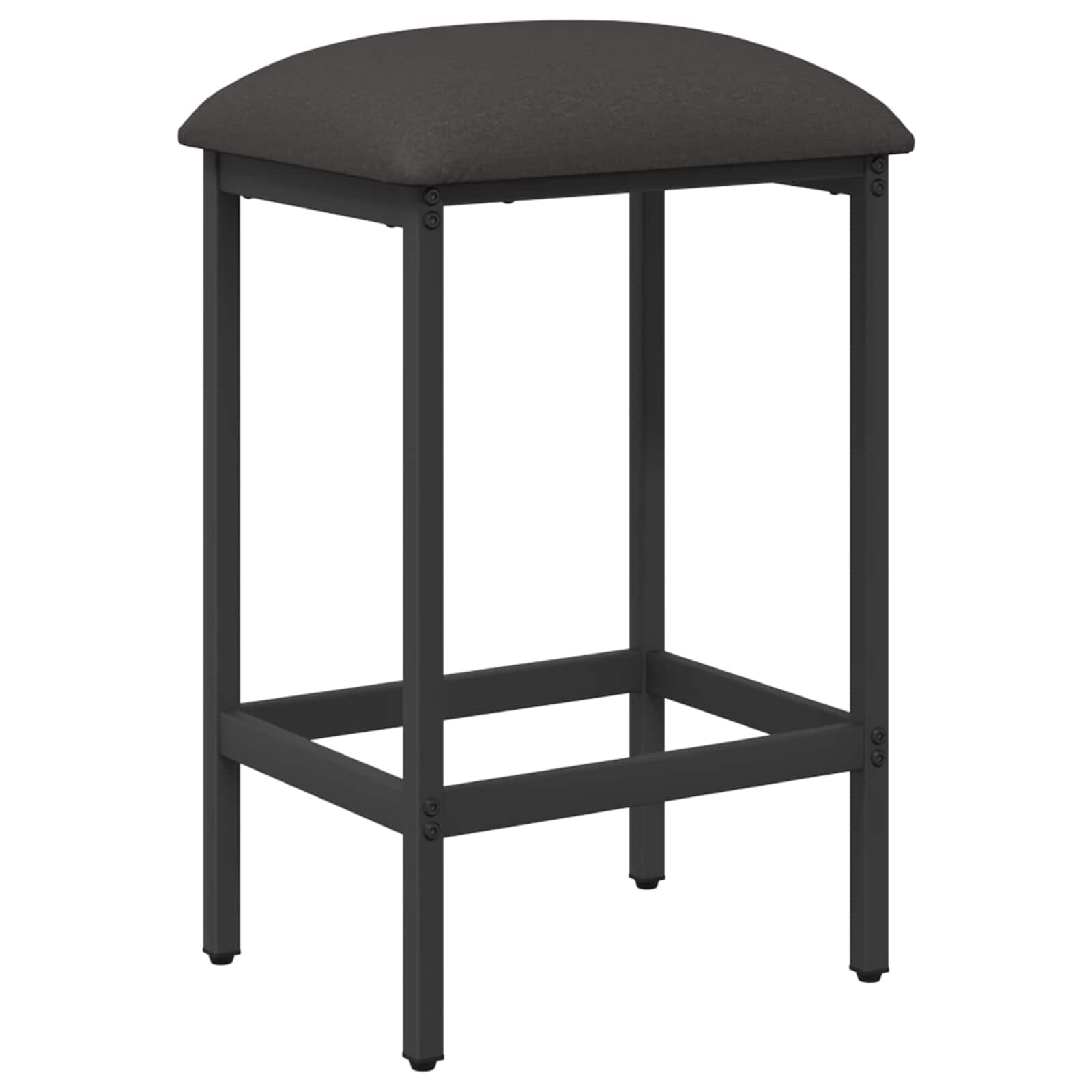 vidaXL Stołek barowy ciemnoszary 40 x 32 x 64 cm Drewno inżynieryjne