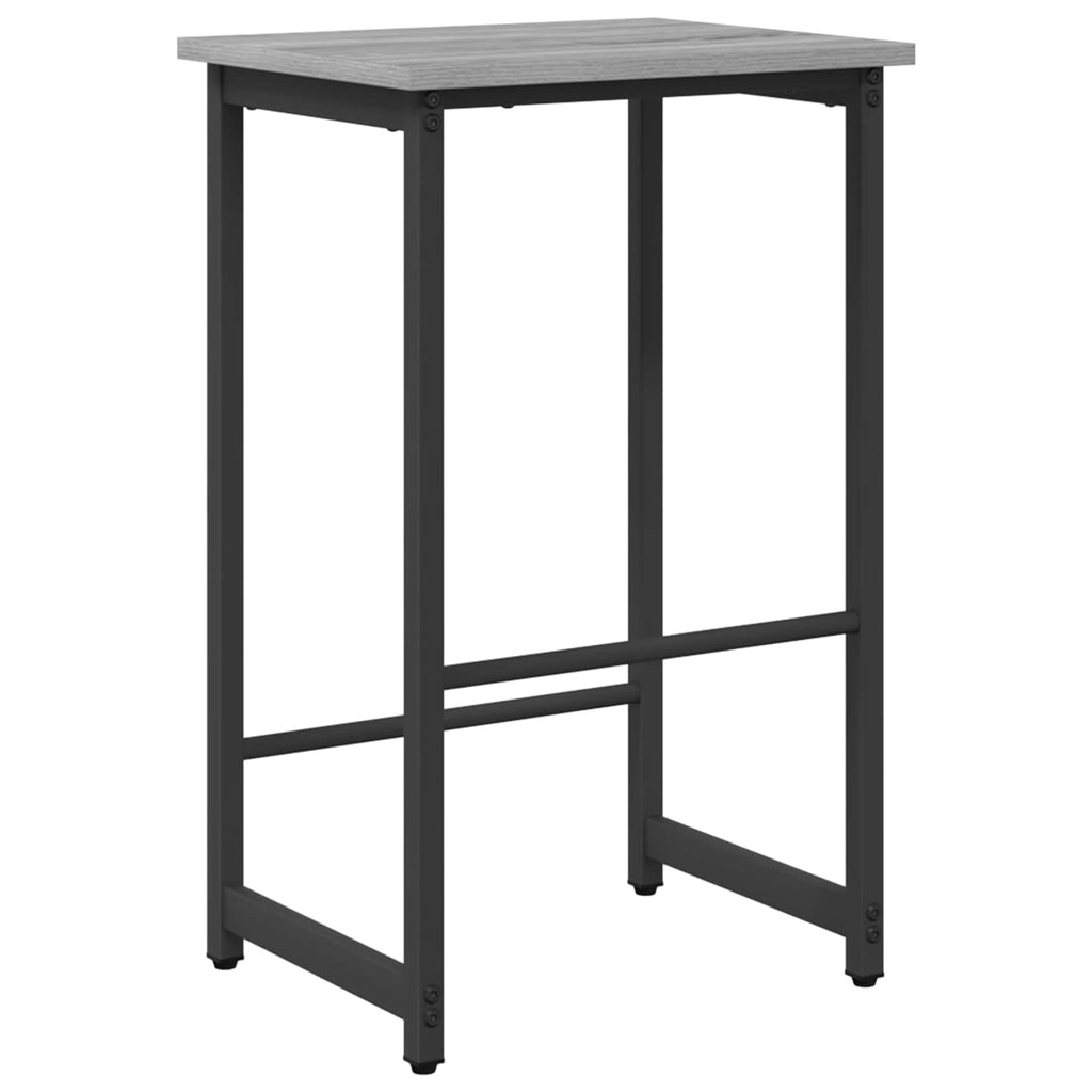 vidaXL Stołek barowy Szary Sonoma 40 x 32 x 64 cm Drewno inżynieryjne