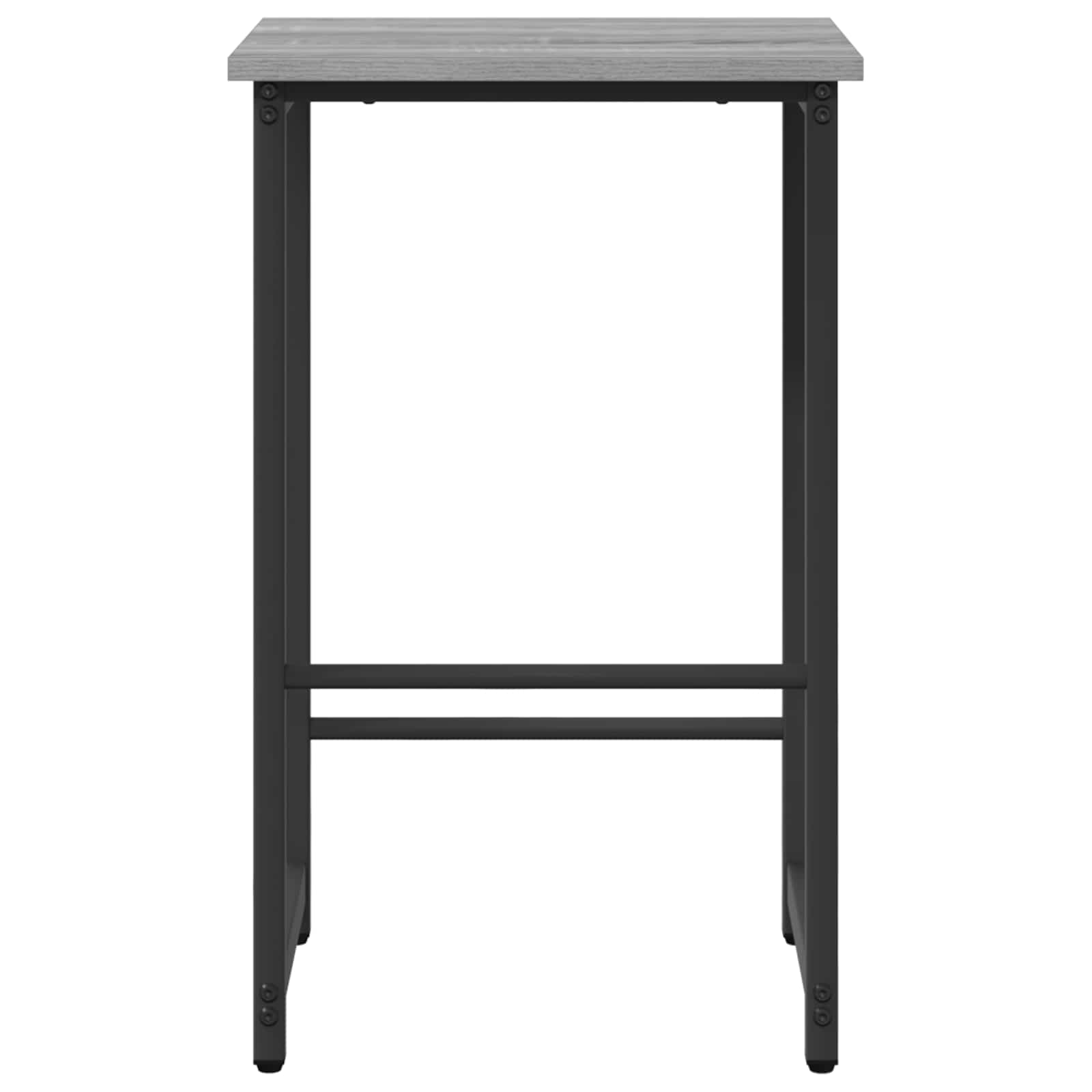 vidaXL Stołek barowy 2 szt. Szary Sonoma 40 x 32 x 74 cm