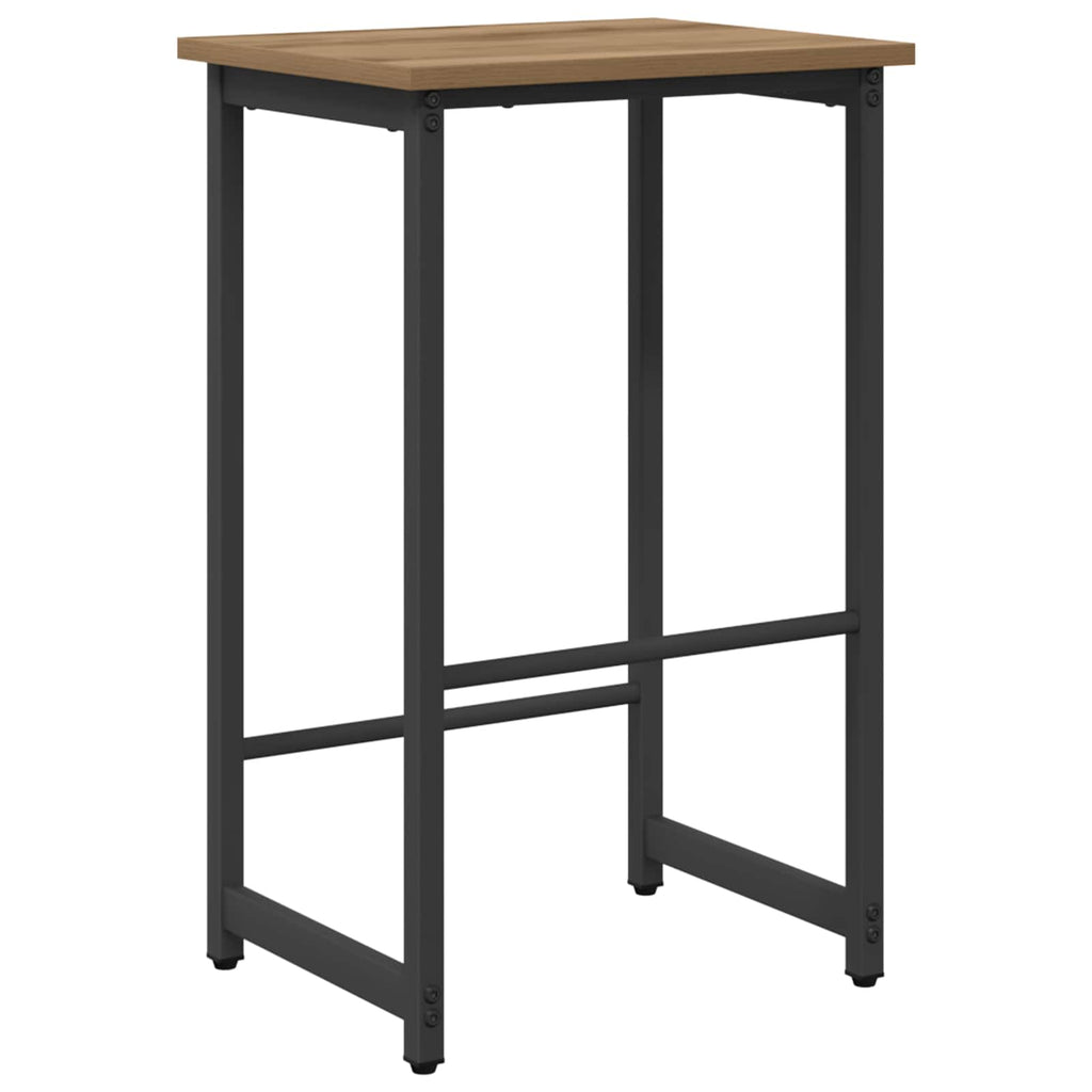 vidaXL Stołek barowy Dąb artisan 40 x 32 x 74 cm Drewno inżynieryjne