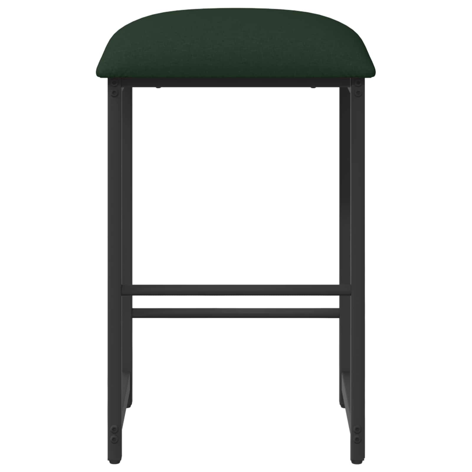 vidaXL Stołek barowy Ciemnozielony 40 x 32 x 64 cm Drewno inżynieryjne