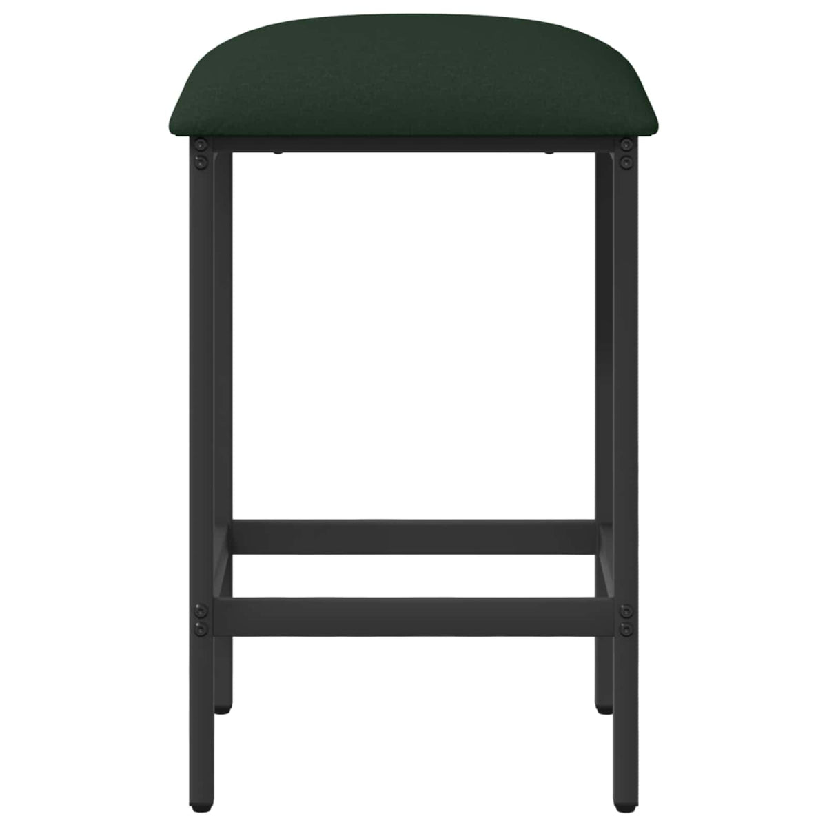 vidaXL Stołek barowy 2 szt. Ciemnozielony 40 x 32 x 64 cm
