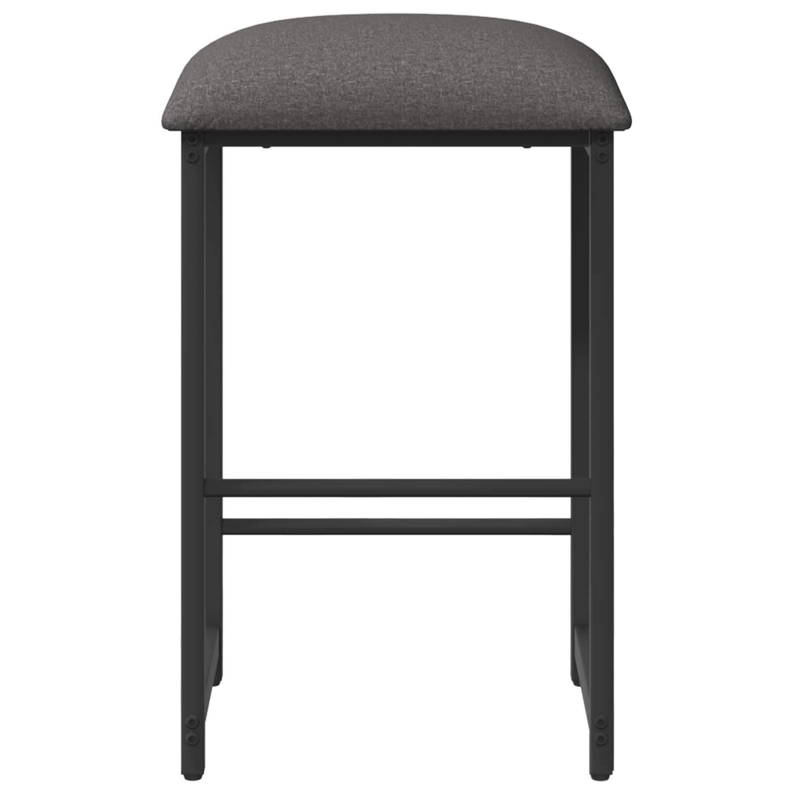 vidaXL Stołek barowy jasnoszary 40 x 32 x 74 cm Drewno inżynieryjne