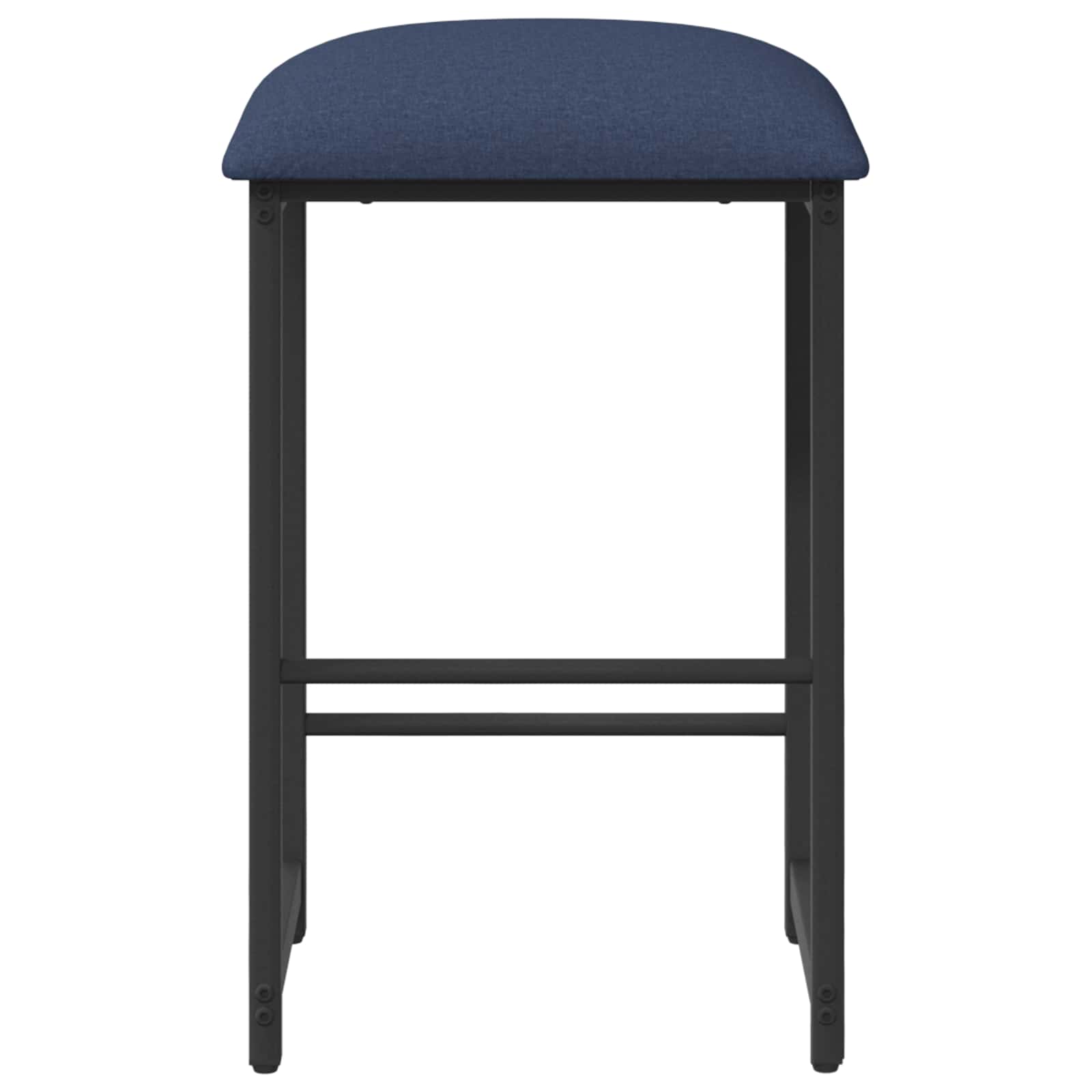 vidaXL Stołek barowy niebieski 40 x 32 x 74 cm Drewno inżynieryjne