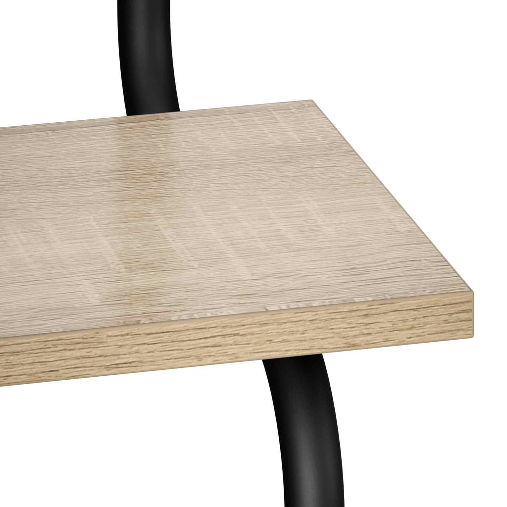 vidaXL Półka ścienna 4-poziomowa dąb Sonoma 40 x 24,5 x 104 cm