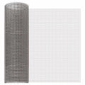 vidaXL Siatka ekranowa 40 x 500 cm 3 Mesh Stal nierdzewna 201 srebrny
