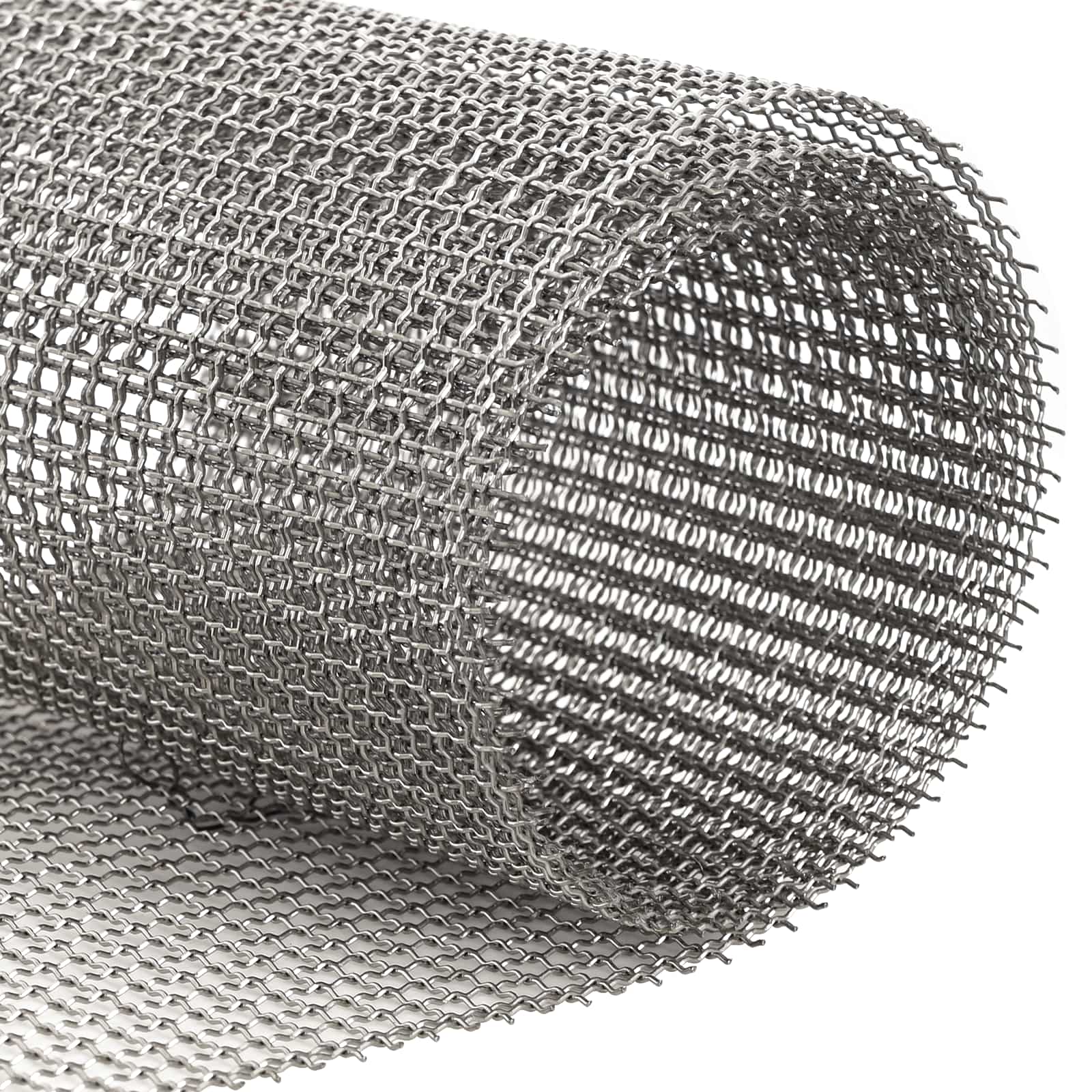 vidaXL Siatka ekranowa 80 x 1000 cm 3 Mesh Stal nierdzewna 201 srebrny