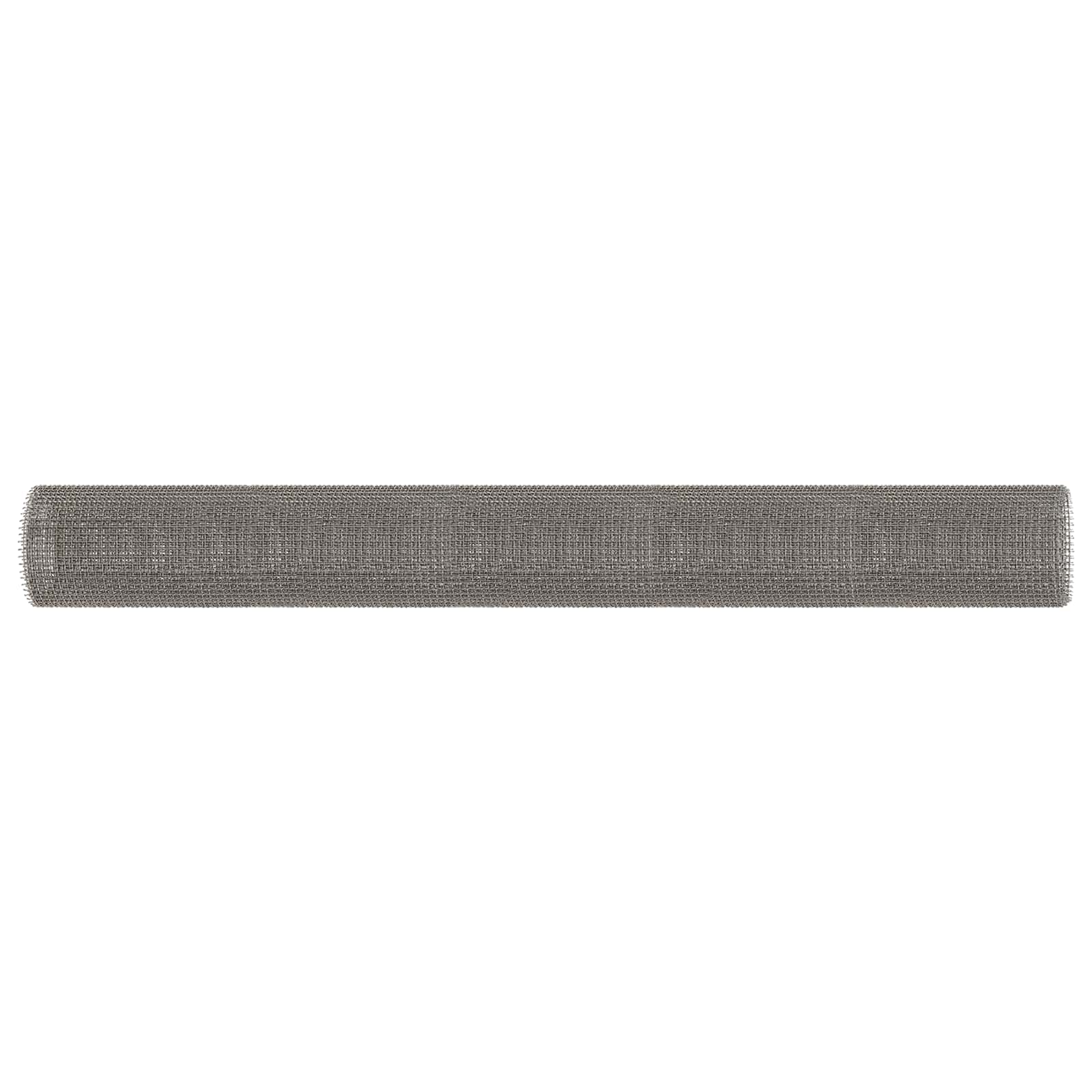 vidaXL Siatka ekranowa 100 x 500 cm 3 Mesh Stal nierdzewna 201 srebrny