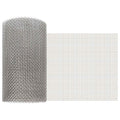 vidaXL Siatka ekranowa 20 x 1000 cm 6 Mesh Stal nierdzewna 201 srebrny