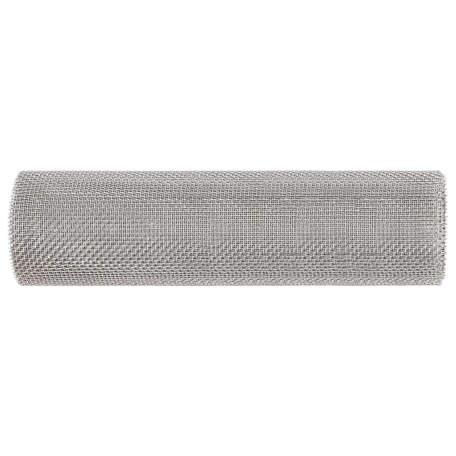 vidaXL Siatka ekranowa 40 x 500 cm 6 Mesh Stal nierdzewna 201 srebrny