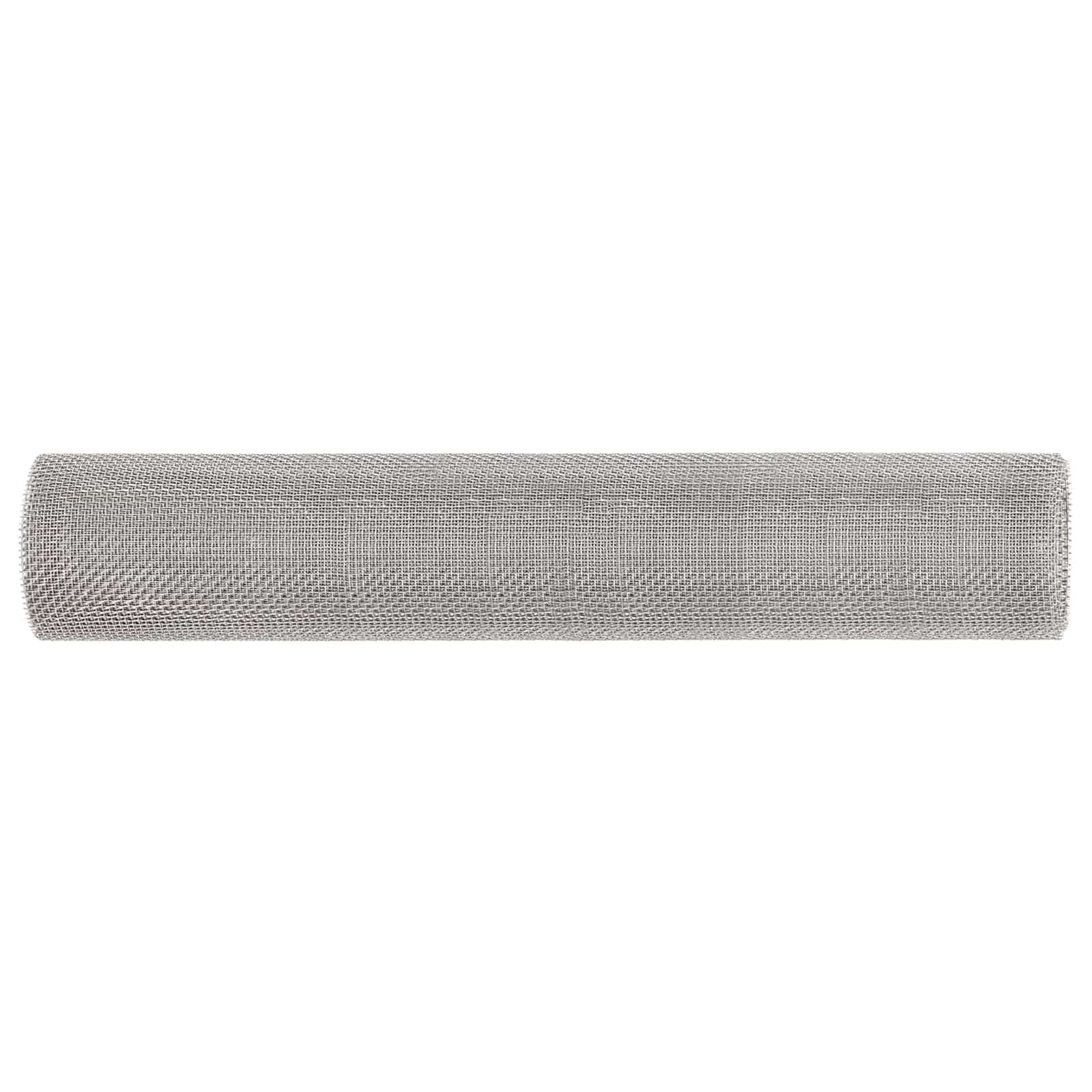 vidaXL Siatka ekranowa 60 x 500 cm 6 Mesh Stal nierdzewna 201 srebrny