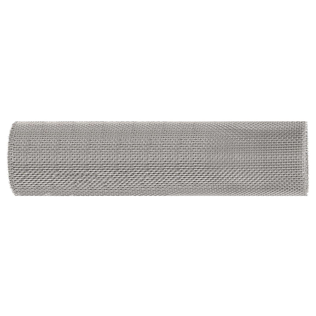 vidaXL Siatka ekranowa 40 x 1000 cm 8 Mesh Stal nierdzewna 201 srebrny