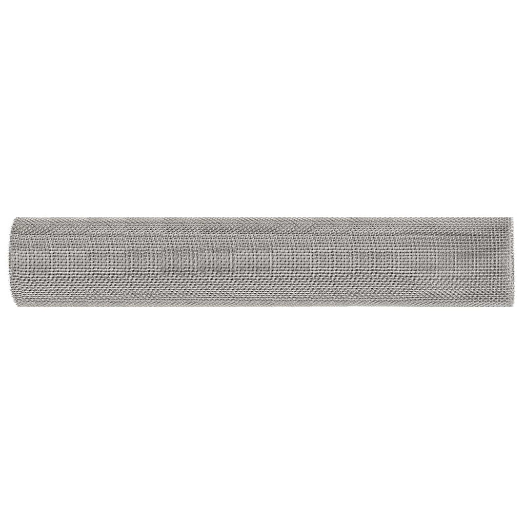 vidaXL Siatka ekranowa 60 x 500 cm 8 Mesh Stal nierdzewna 201 srebrny