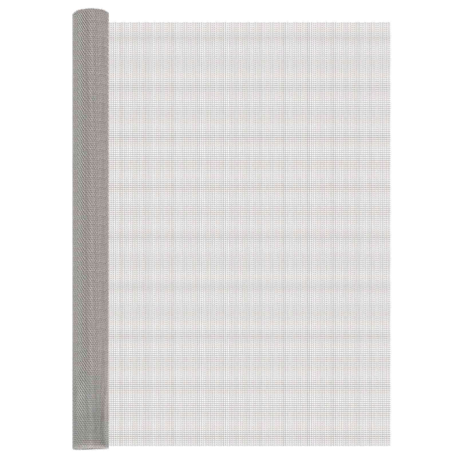 vidaXL Siatka ekranowa 120 x 1000 cm 8 Mesh Stal nierdzewna 201