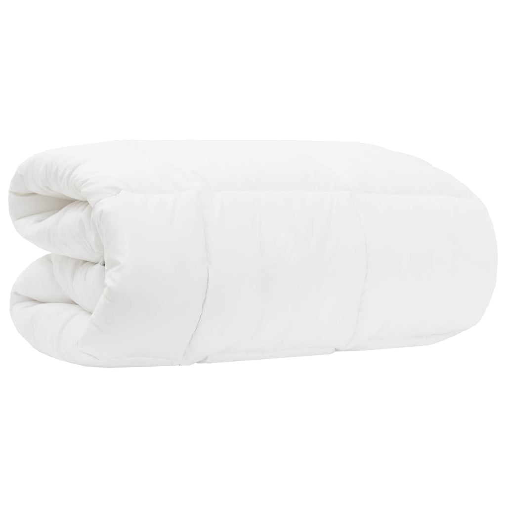 vidaXL Kołdra na cały rok Biały 135 x 220 cm Włókno bambusowe