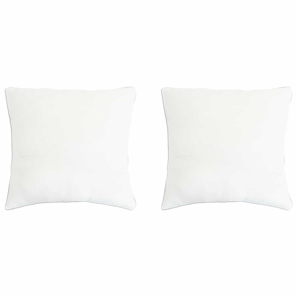 vidaXL Poduszka 2 pcs Biały 50 x 50 cm Włókno bambusowe