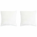 vidaXL Poduszka 2 pcs Biały 50 x 50 cm Włókno bambusowe