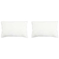 vidaXL Poduszka 2 pcs Biały 70 x 90 cm Włókno bambusowe