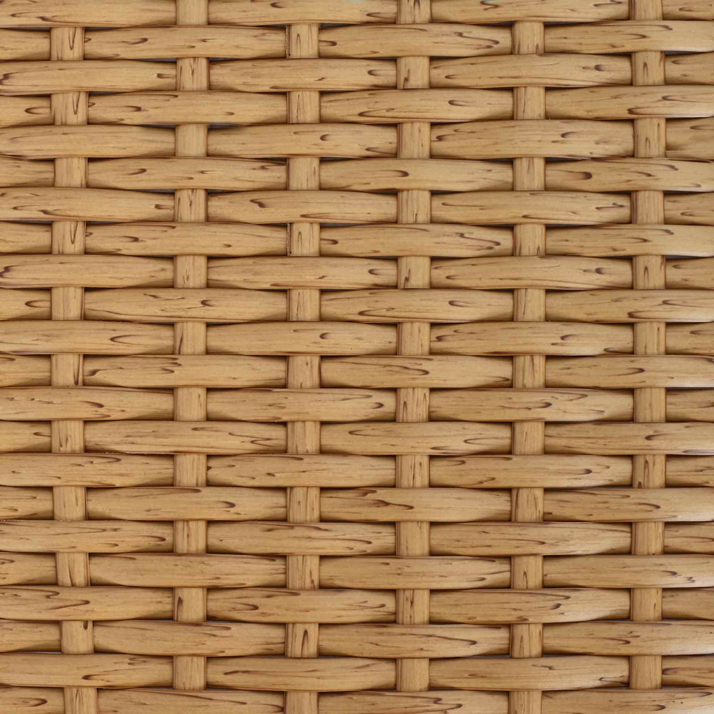 vidaXL Stół Ogrodowy naturalny 100 x 55 x 37 cm Rattan PE i Szkło