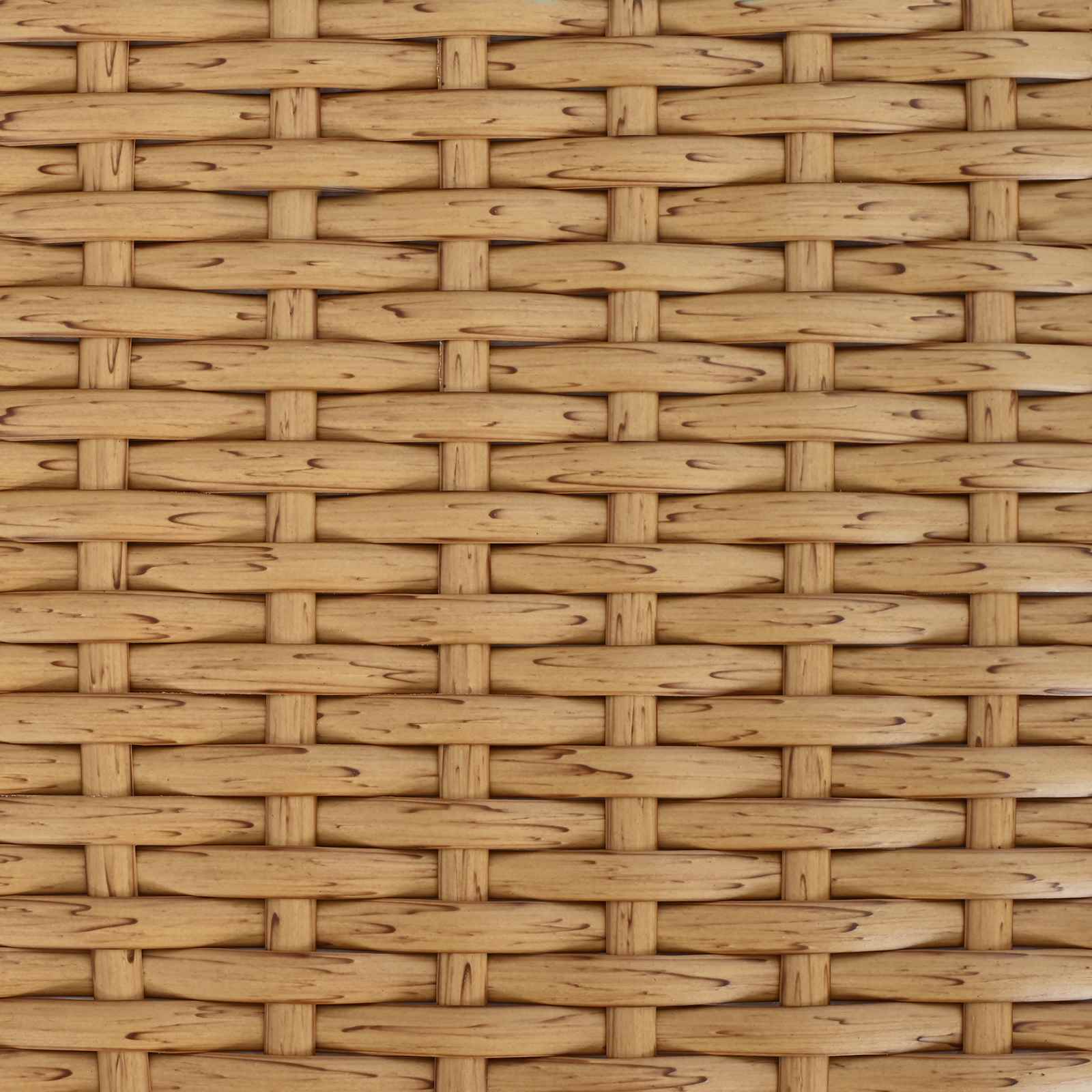vidaXL Stół Ogrodowy naturalny 100 x 55 x 37 cm Rattan PE i Szkło