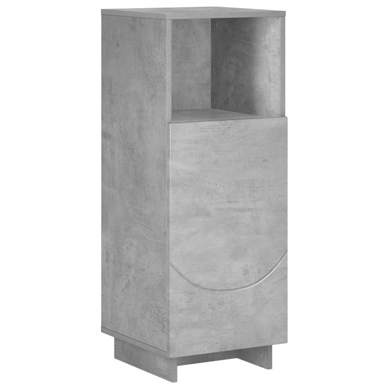 vidaXL Zestaw Szafek Łazienkowych 3 szt. Betonowy szary