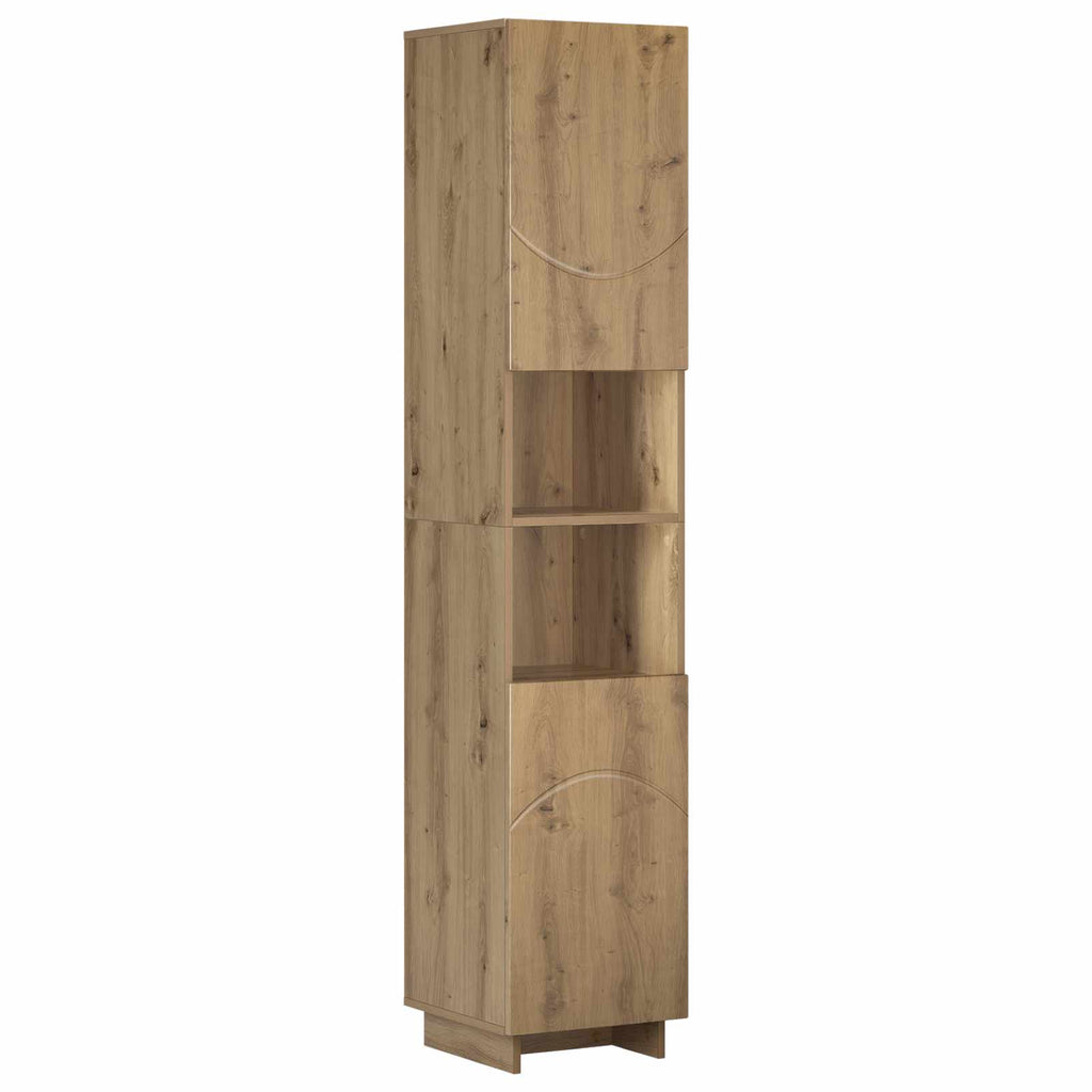 vidaXL Zestaw Szafek Łazienkowych 2 szt. Dąb artisan