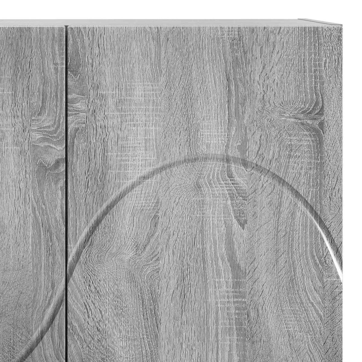 vidaXL Wysoki kredens Szary Sonoma 79 x 41 x 151 cm