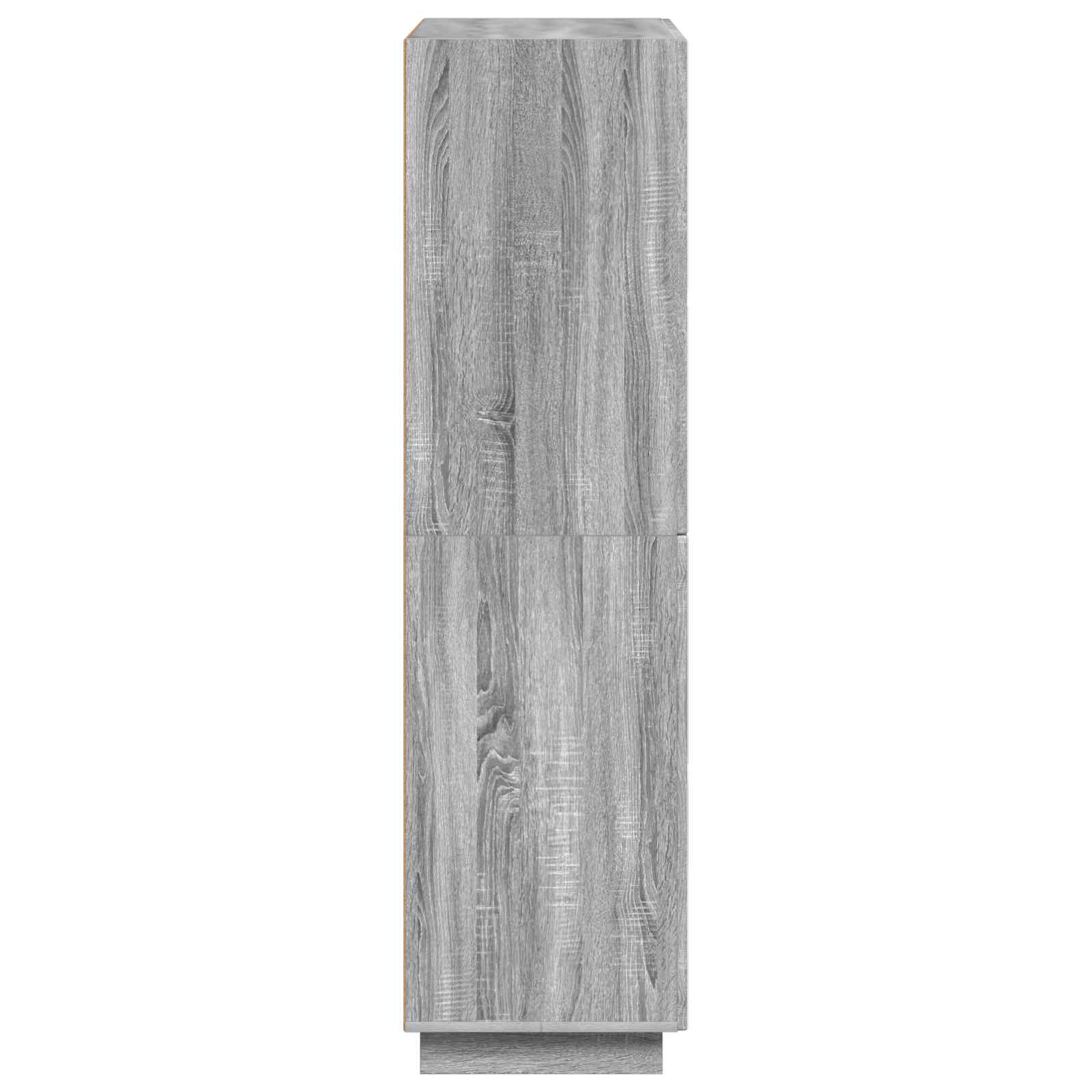 vidaXL Wysoki kredens Szary Sonoma 79 x 41 x 151 cm