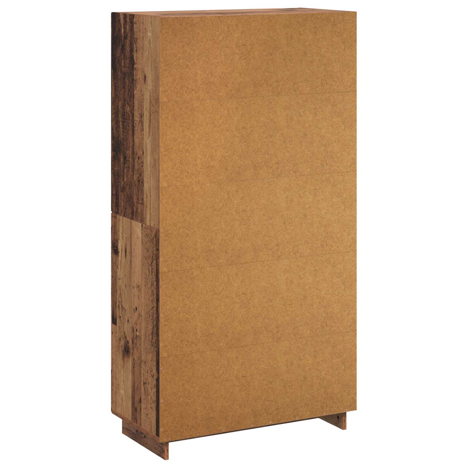 vidaXL Wysoki kredens Stare drewno 79 x 41 x 151 cm