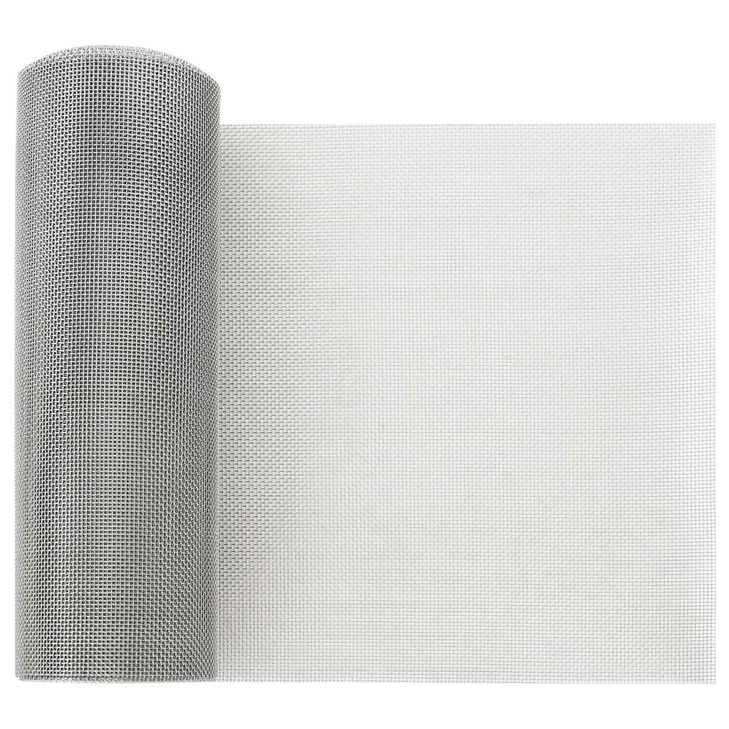 vidaXL Siatka ekranowa 20 x 1000 cm 20 Mesh Stal nierdzewna 201