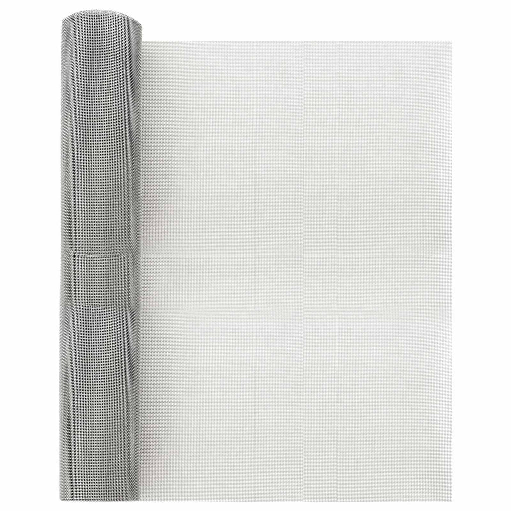 vidaXL Siatka ekranowa 40 x 1000 cm 20 Mesh Stal nierdzewna 201