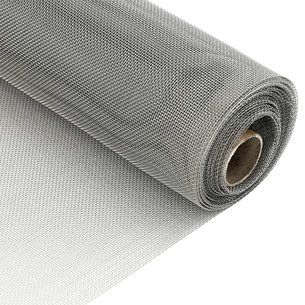 vidaXL Siatka ekranowa 40 x 2000 cm 20 Mesh Stal nierdzewna 201