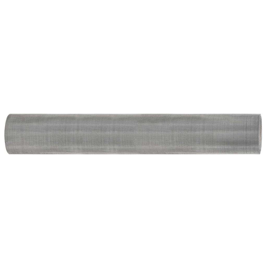 vidaXL Siatka ekranowa 40 x 1000 cm 30 Mesh Stal nierdzewna 201
