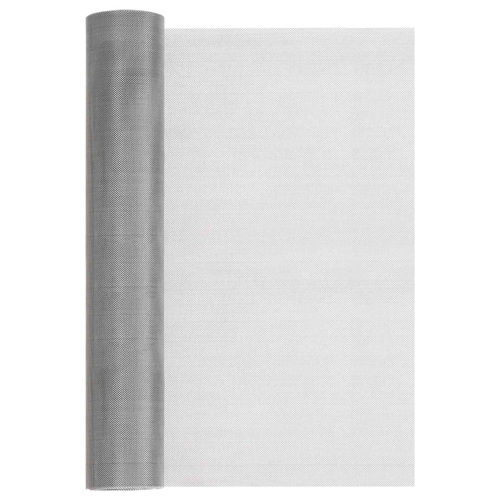 vidaXL Siatka ekranowa 40 x 2000 cm 30 Mesh Stal nierdzewna 201