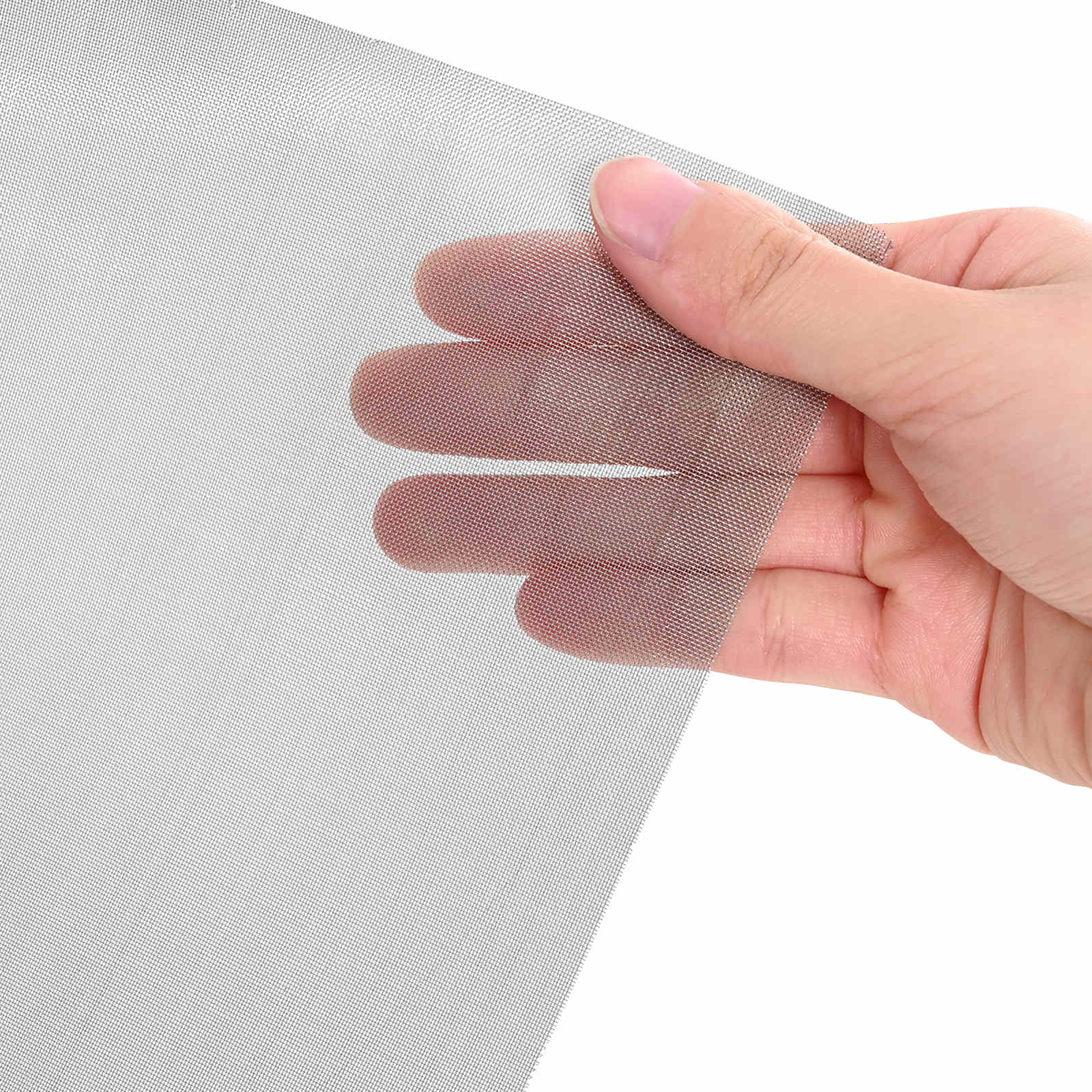 vidaXL Siatka ekranowa 20 x 500 cm 60 Mesh Stal nierdzewna 201 srebrny