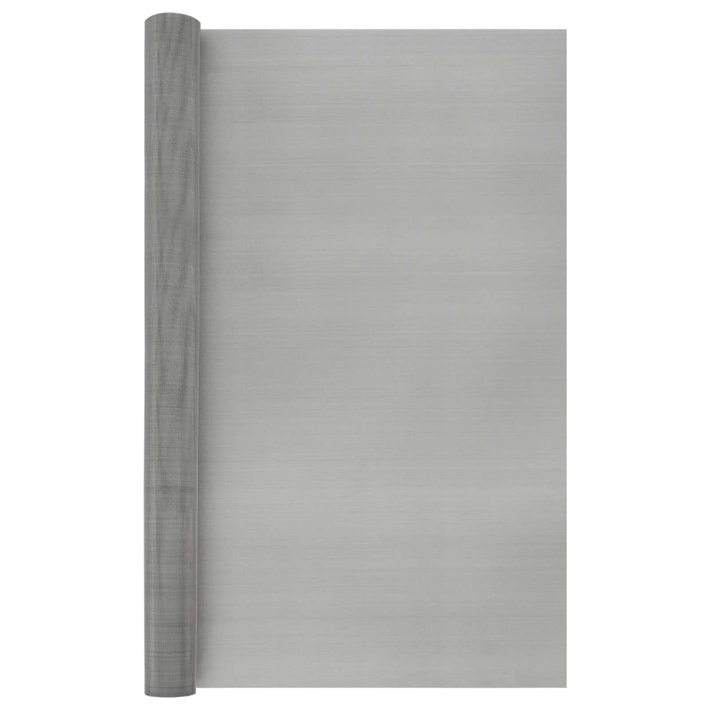 vidaXL Siatka ekranowa 80 x 1000 cm 60 Mesh Stal nierdzewna 201