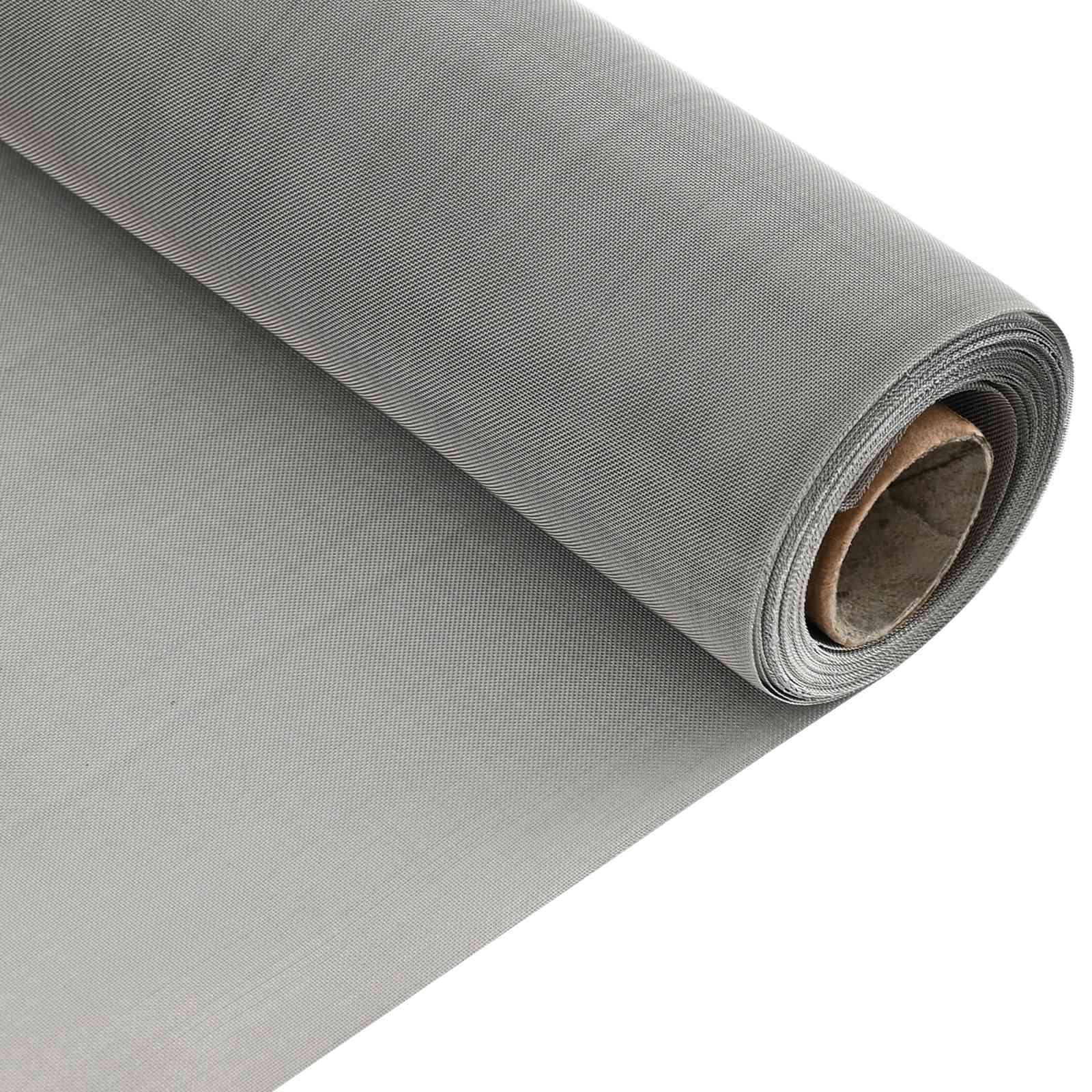 vidaXL Siatka ekranowa 100 x 500 cm 60 Mesh Stal nierdzewna 201
