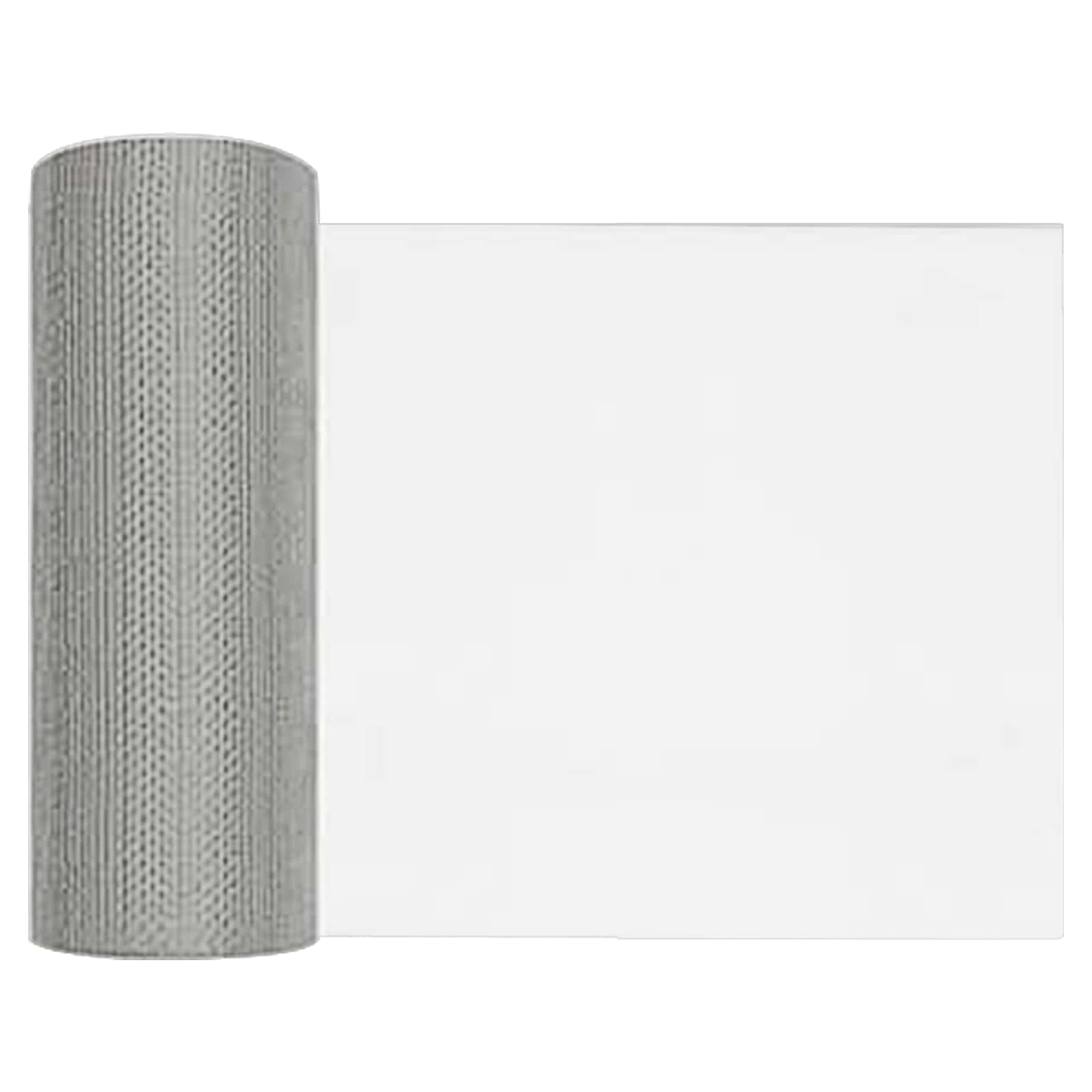 vidaXL Siatka ekranowa 20 x 500 cm 18 mesh Stal nierdzewna 304 srebrny