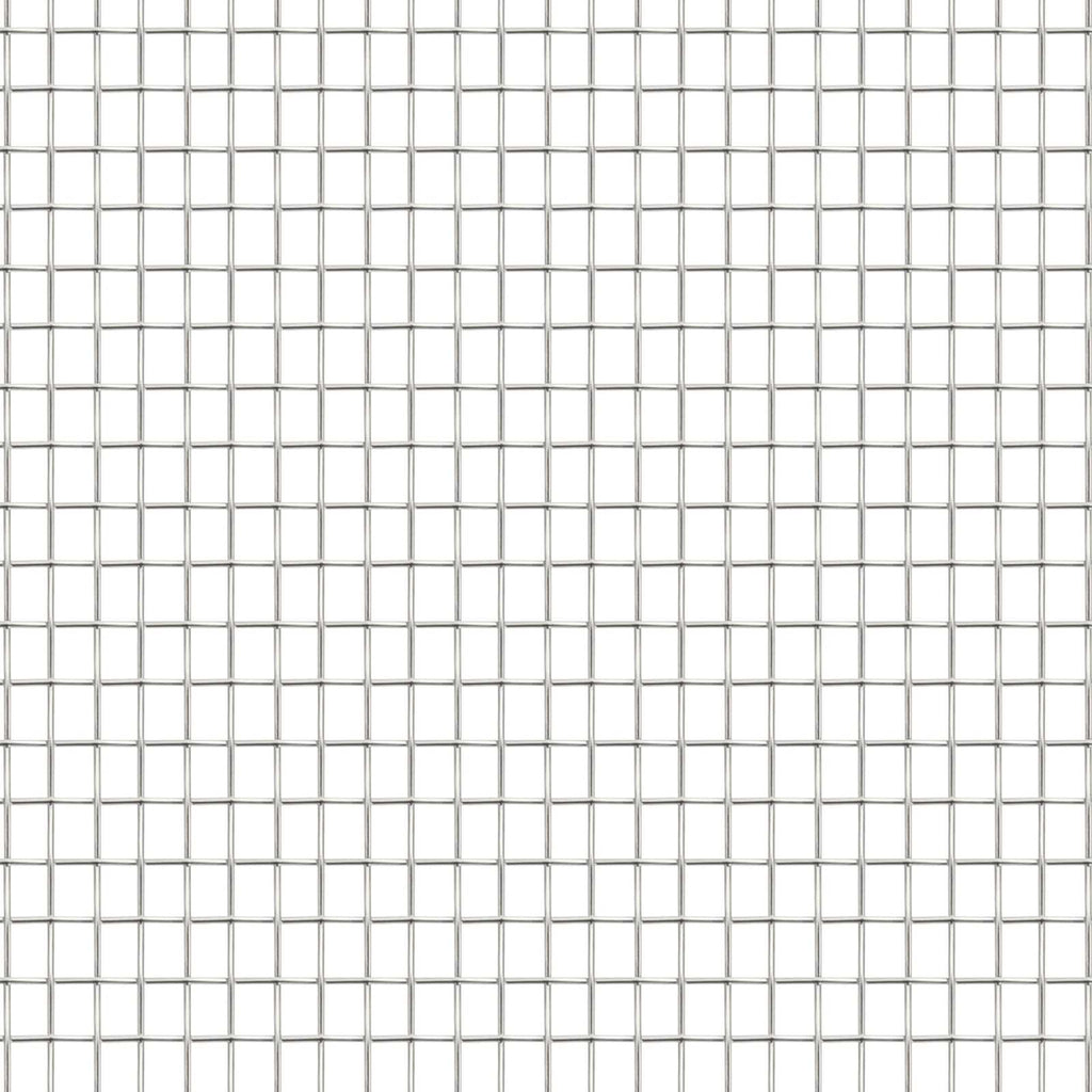 vidaXL Siatka ekranowa 20 x 500 cm 18 mesh Stal nierdzewna 304 srebrny
