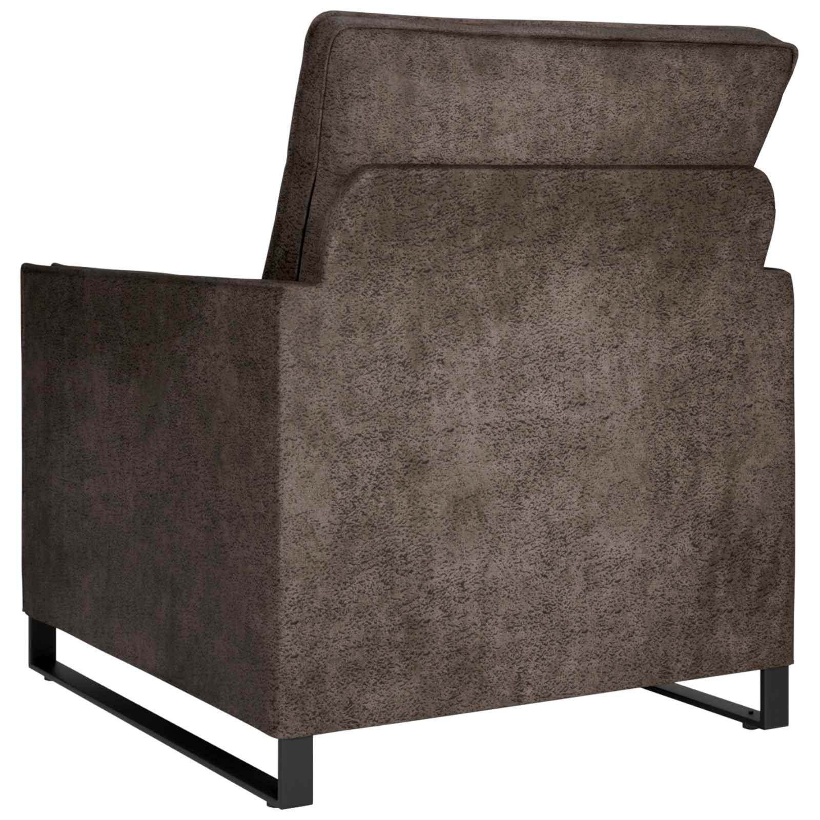 vidaXL Sofa pojedyncza ciemnoszary 70 x 81 x 82 cm