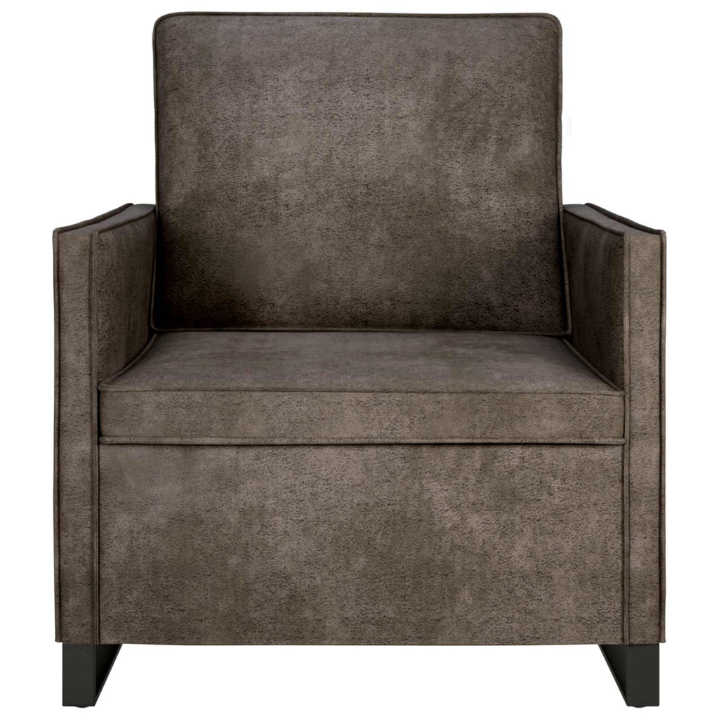 vidaXL Sofa pojedyncza ciemnoszary 70 x 81 x 82 cm