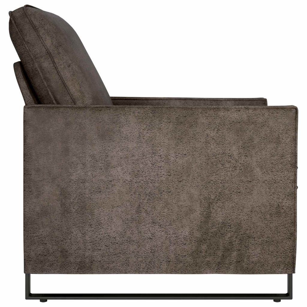 vidaXL Sofa pojedyncza ciemnoszary 70 x 81 x 82 cm